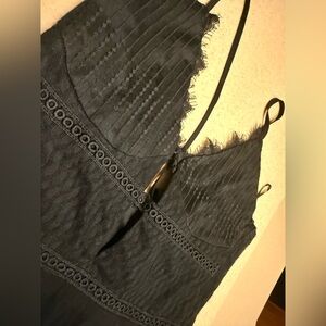 Superdown Janice Lace Bodysuit - Black, S